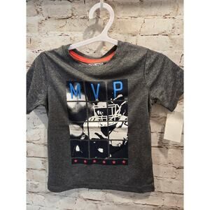 Oshkosh Boys Tee Size 3T Graphic Tee MVP Football Short Sleeve